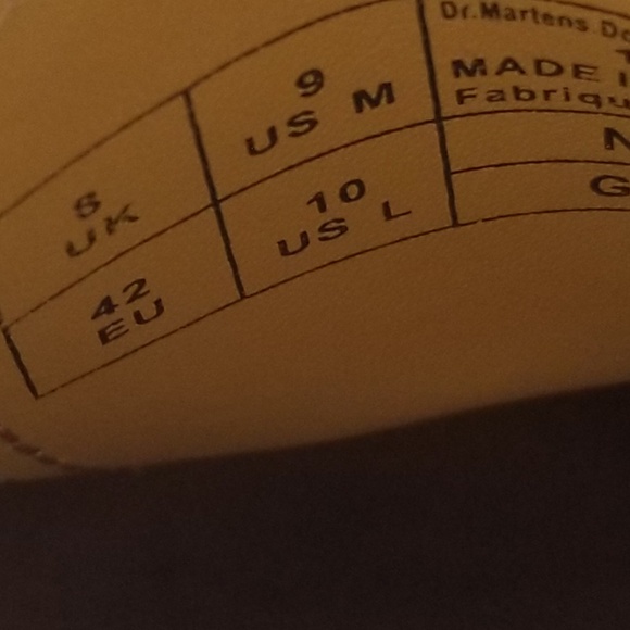 DR MARTENS TWO TONE SHOES - Picture 5 of 6